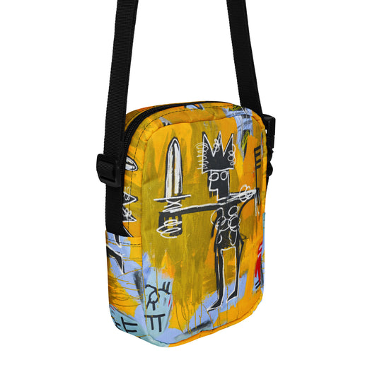 Jean-Michel Basquiat "Julius Caesar on Gold" Artwork Bag