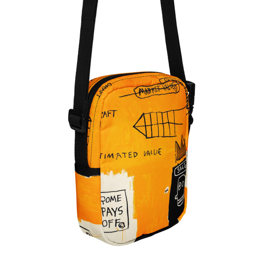 Jean-Michel Basquiat "Rome Pays Off" Artwork Bag