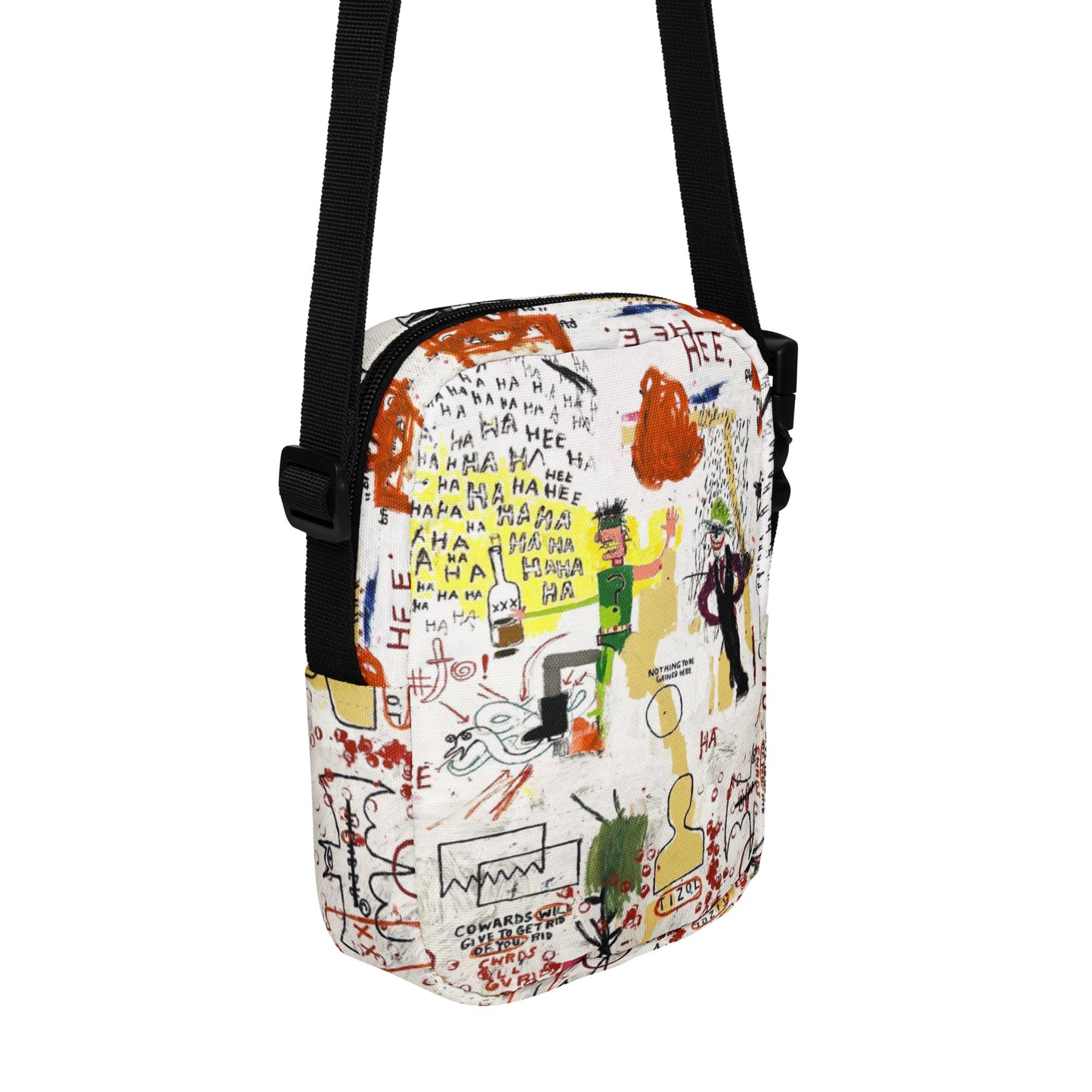 Jean-Michel Basquiat "Riddle Me This Batman" Artwork Bag