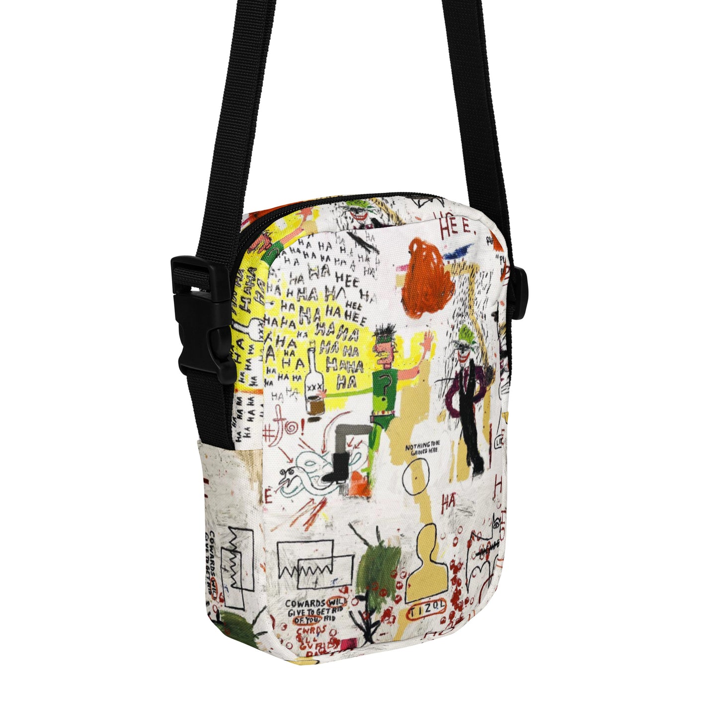 Jean-Michel Basquiat "Riddle Me This Batman" Artwork Bag