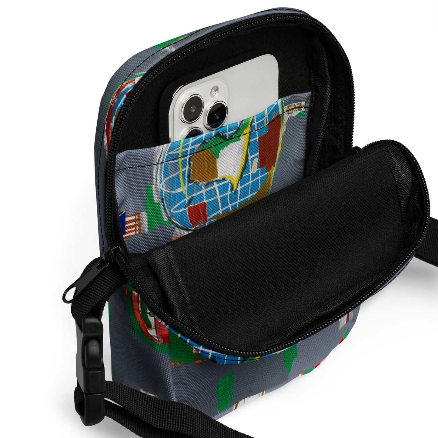 Jean-Michel Basquiat "At Large" Artwork Bag