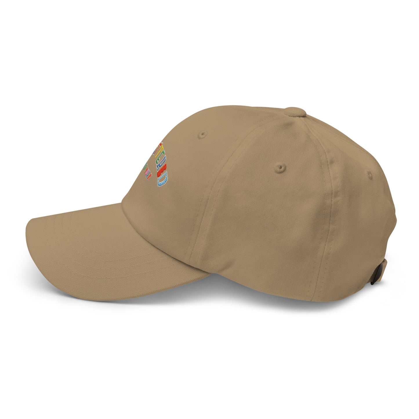 Scattered Van Cleef Style Logo Embroidered Dad Hat