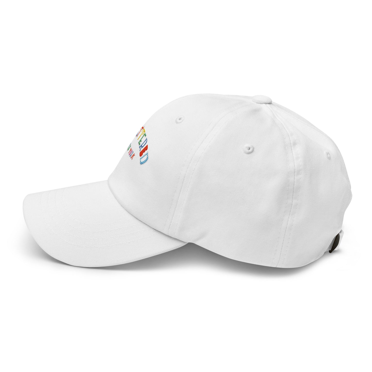 Scattered Van Cleef Style Logo Embroidered Dad Hat