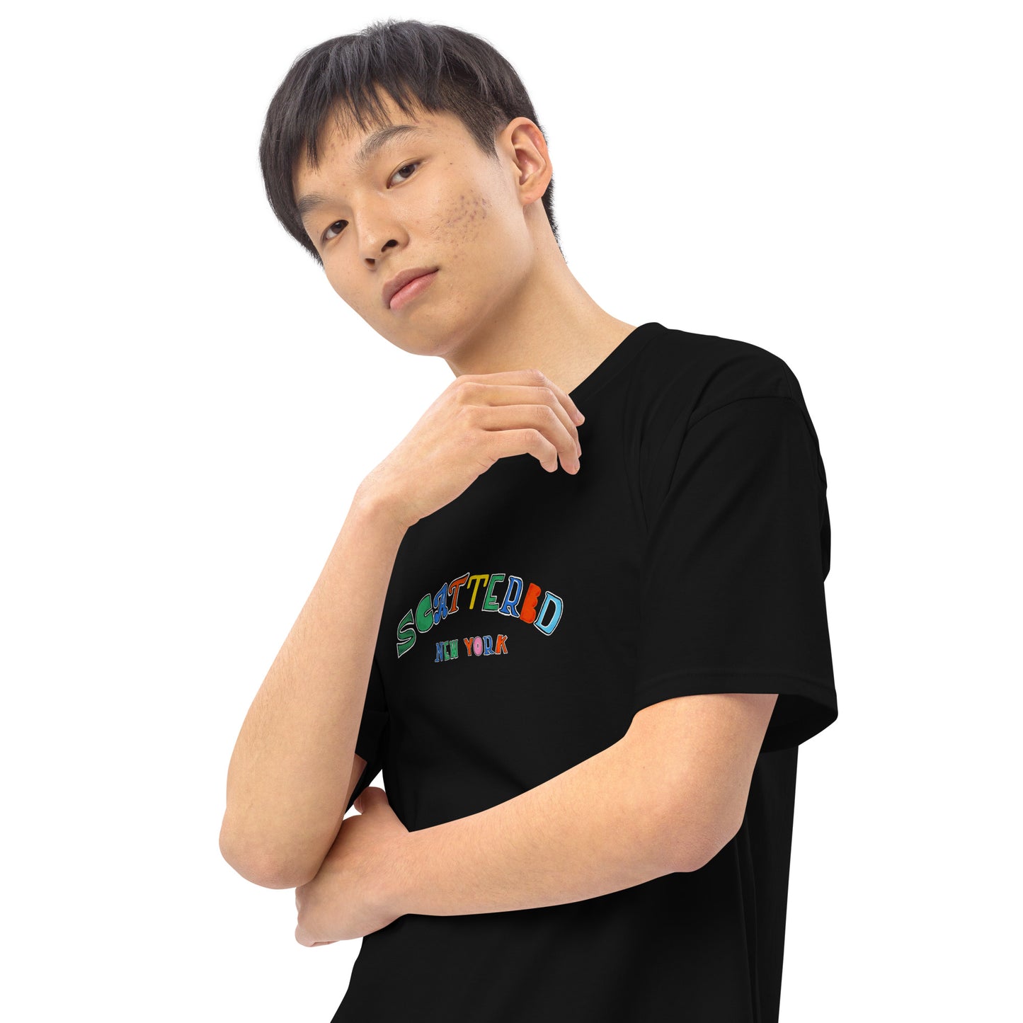 Scattered S/S '25 Logo Printed T-Shirt