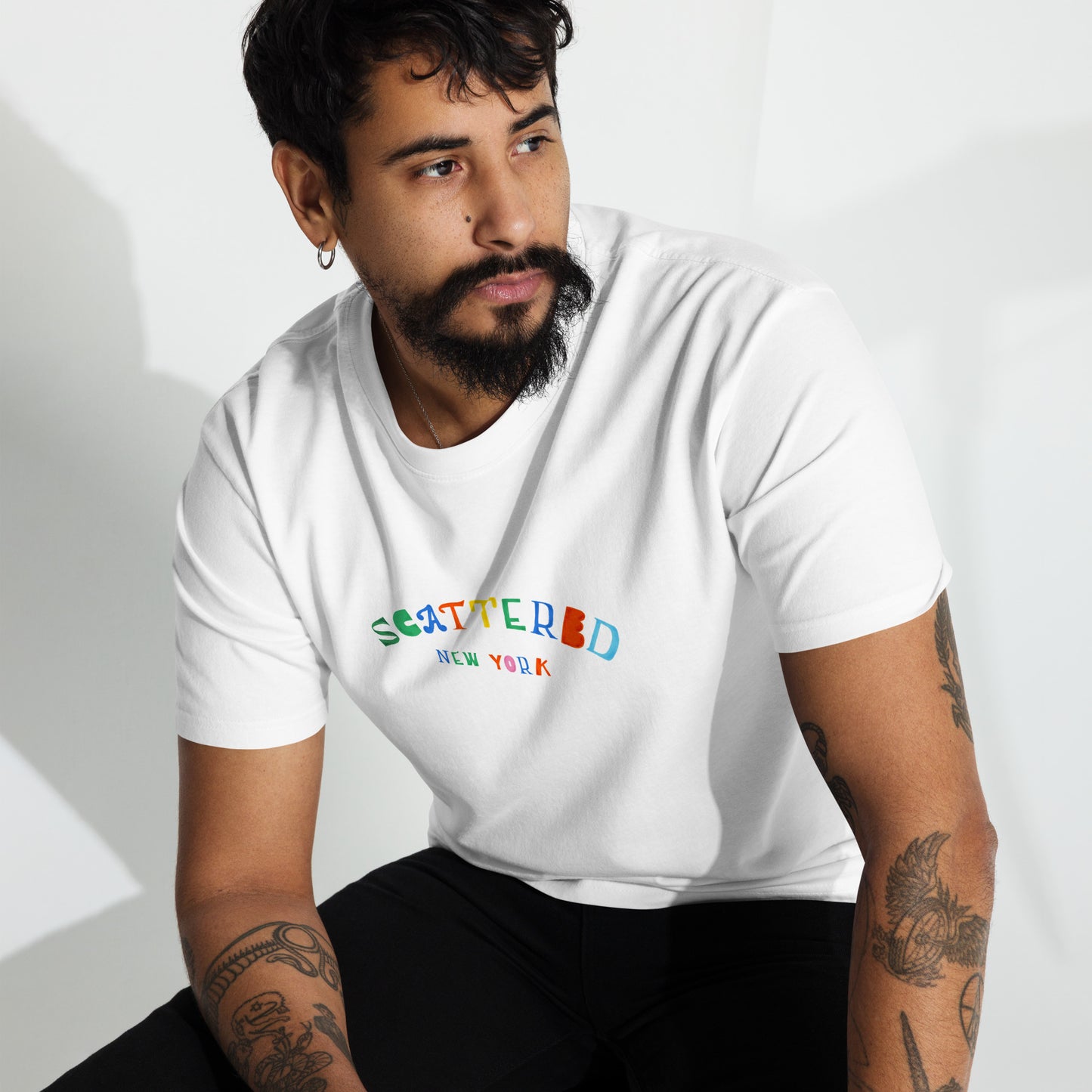 Scattered S/S '25 Logo Printed T-Shirt