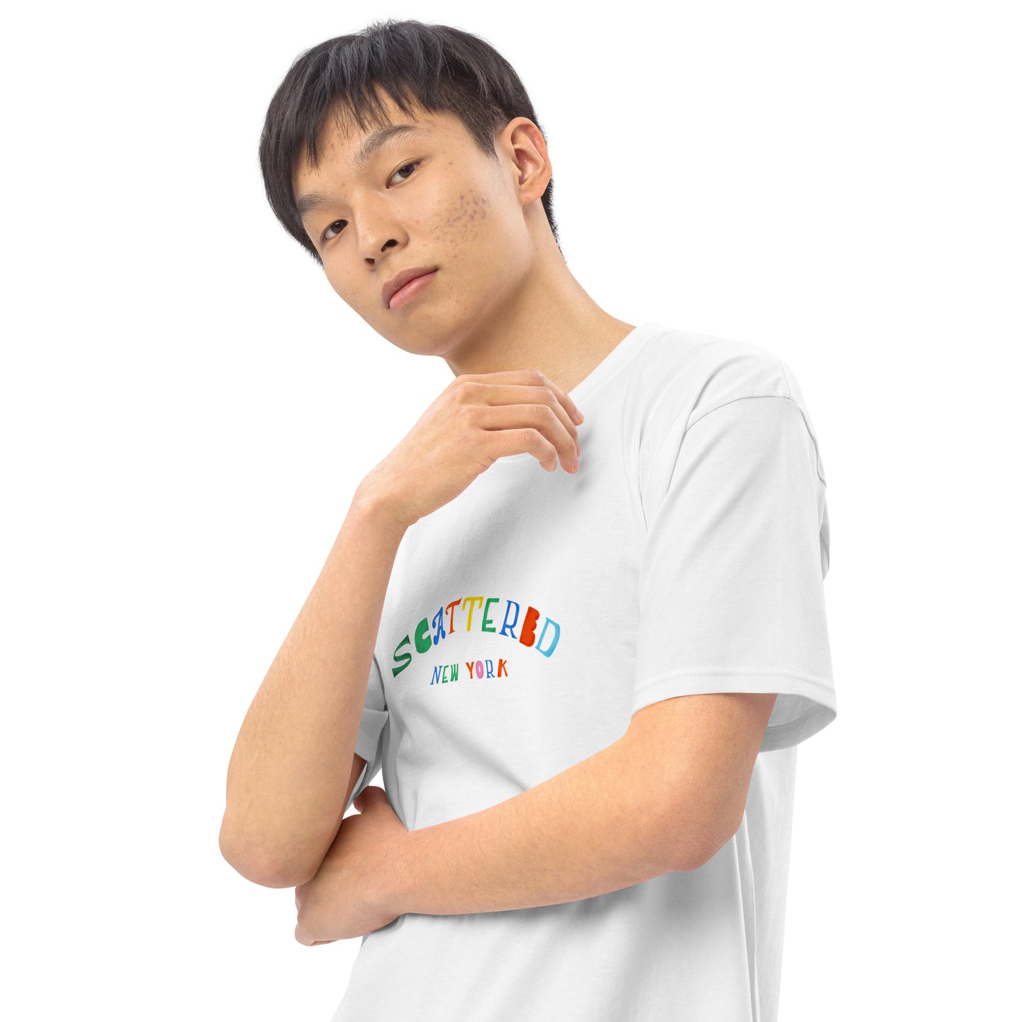 Scattered S/S '25 Logo Printed T-Shirt