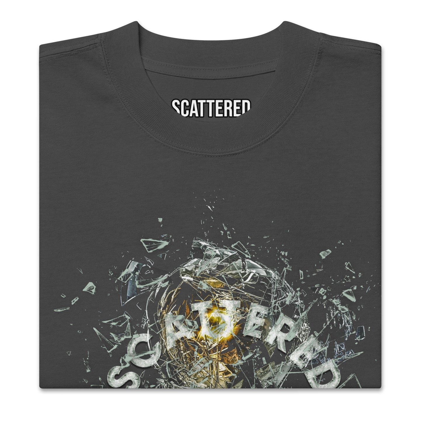 Scattered x BRAST "Bulb" faded t-shirt