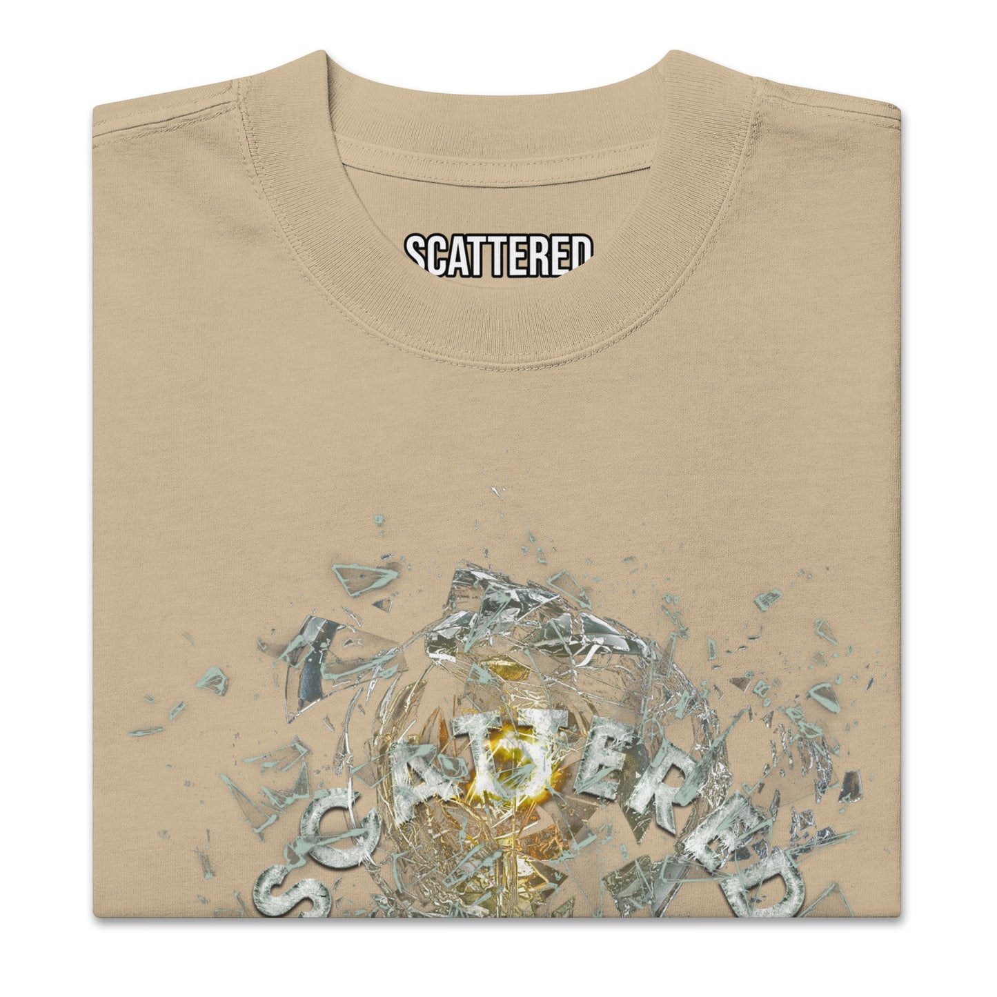 Scattered x BRAST "Bulb" faded t-shirt