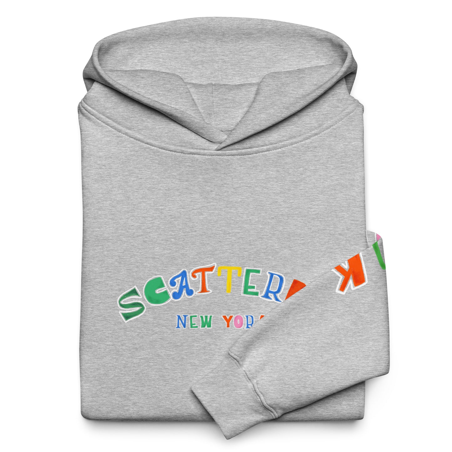 Scattered Van Cleef Style Logo Printed Premium Hoodie