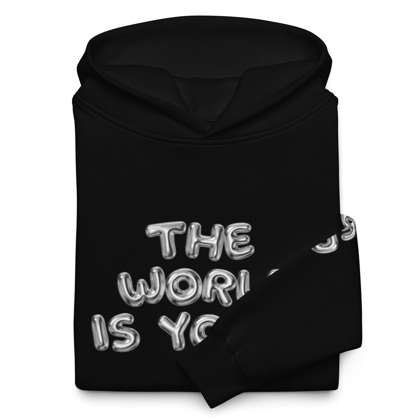 Chrome "The World is Yours" Premium Hoodie