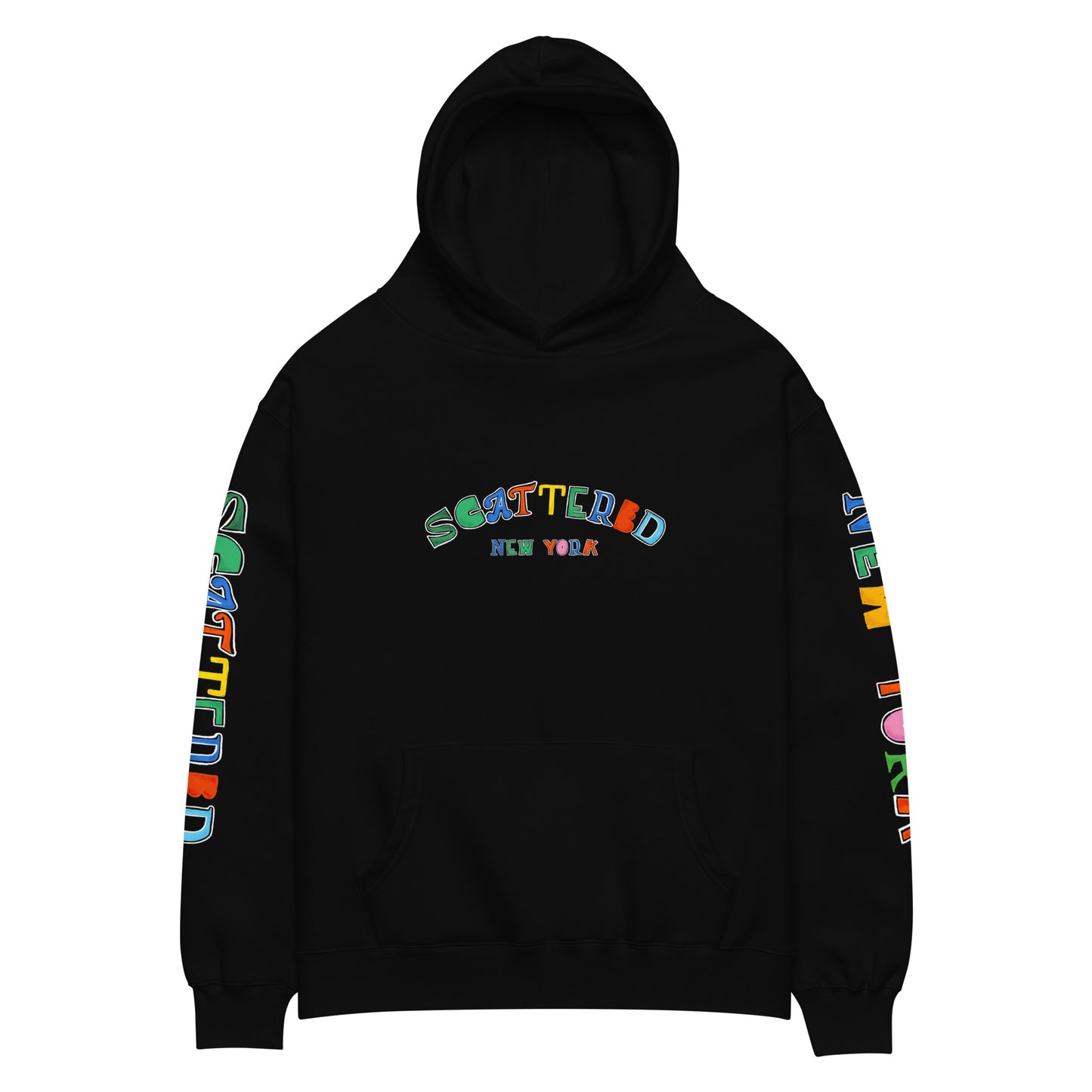 Scattered Van Cleef Style Logo Printed Premium Hoodie