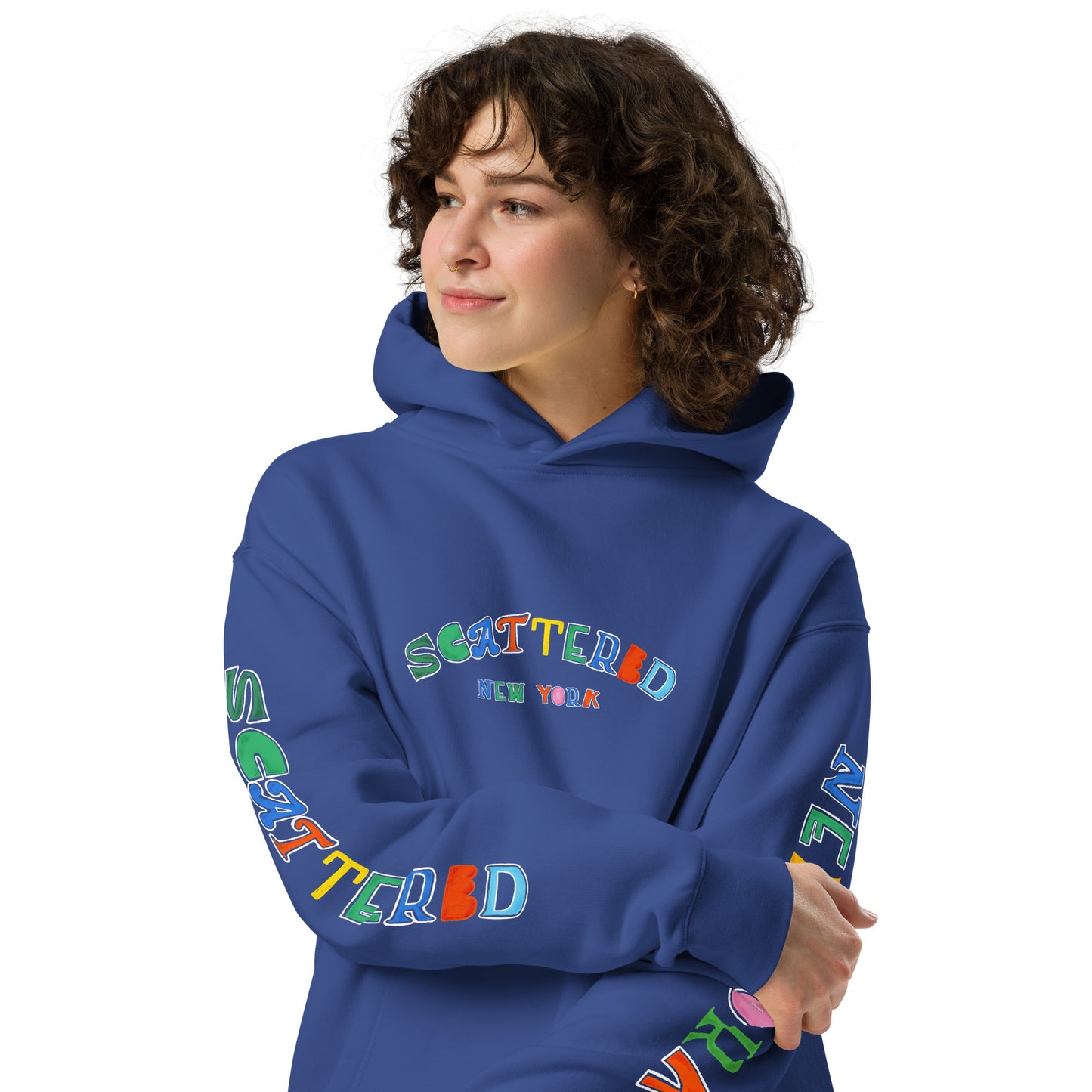 Scattered Van Cleef Style Logo Printed Premium Hoodie