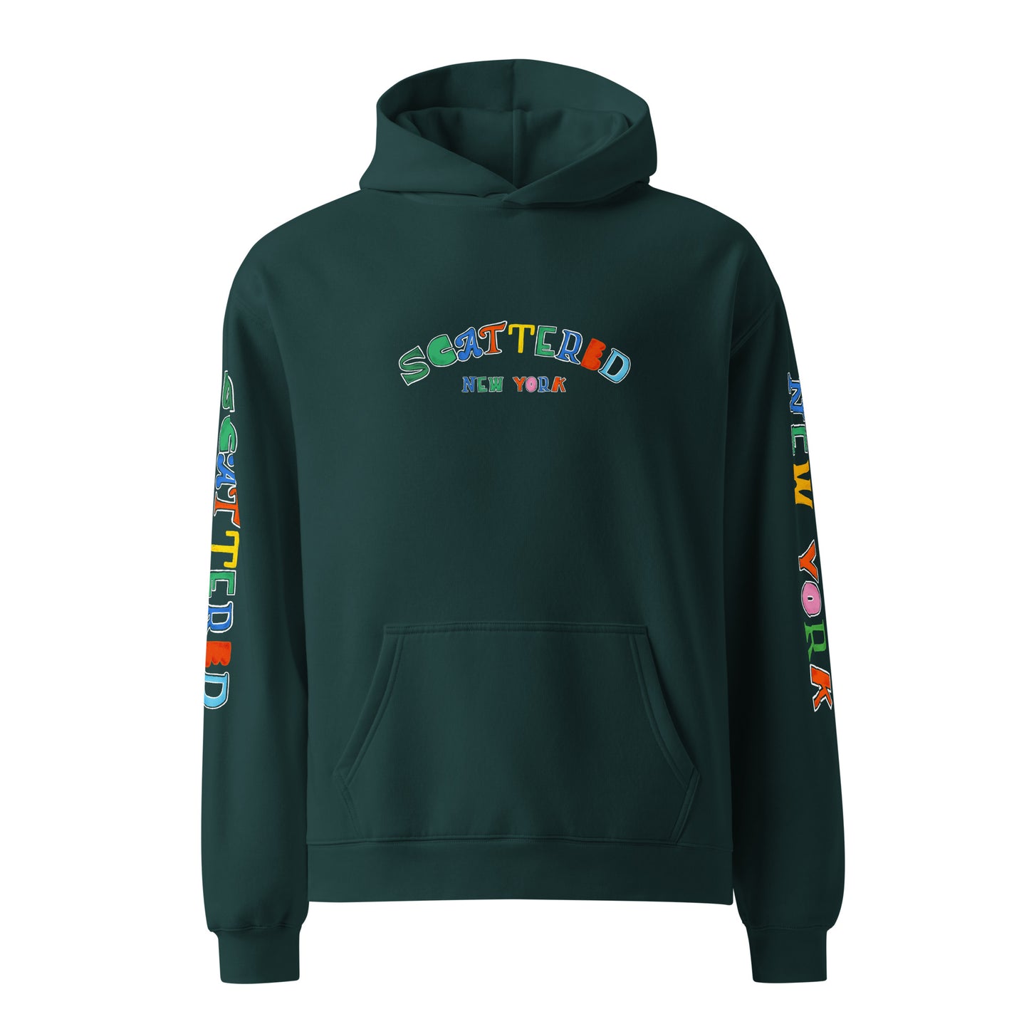 Scattered Van Cleef Style Logo Printed Premium Hoodie