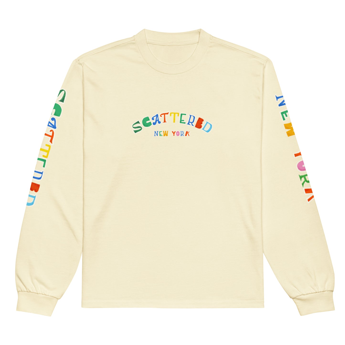 Scattered VC Logo Printed Long Sleeve Shirt