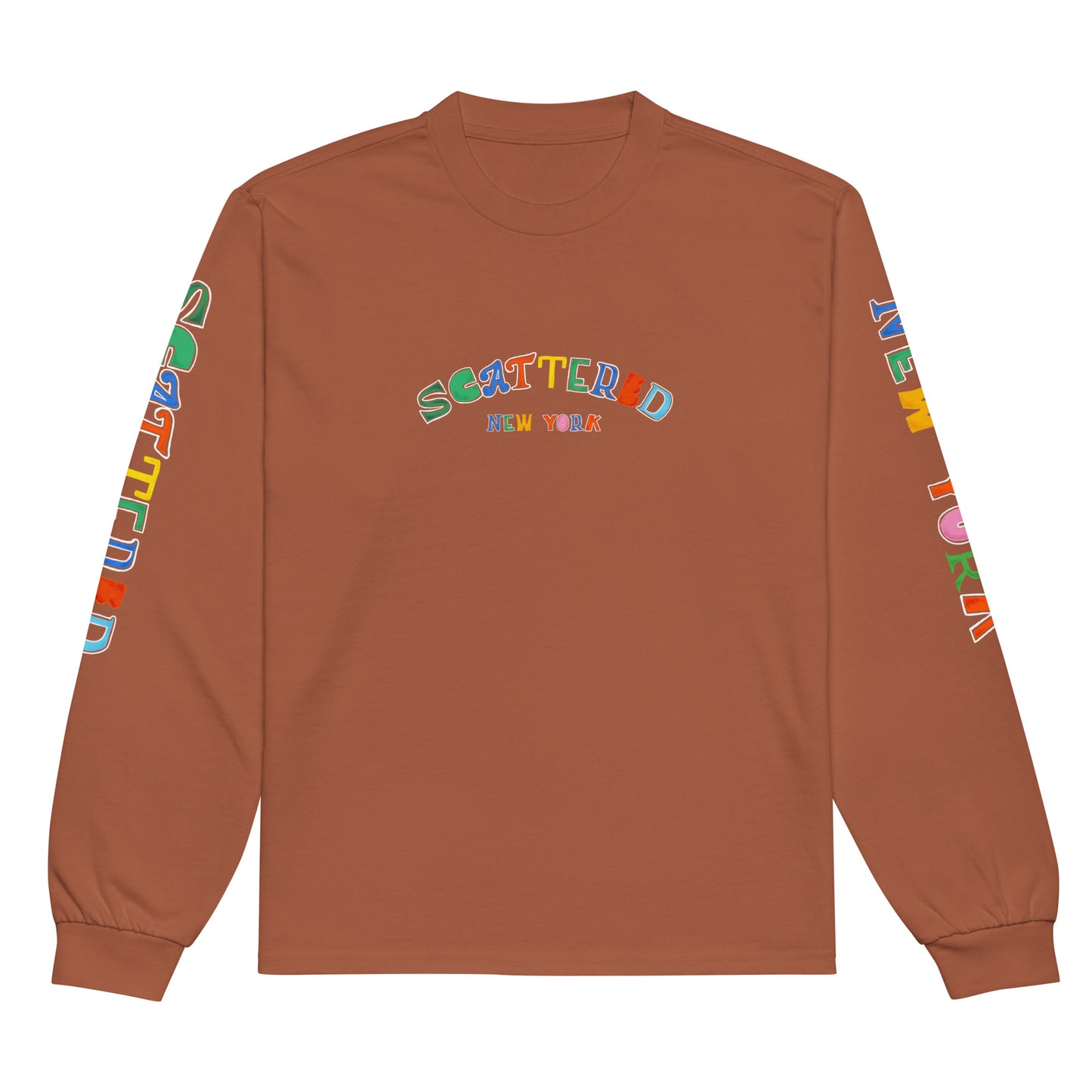 Scattered VC Logo Printed Long Sleeve Shirt