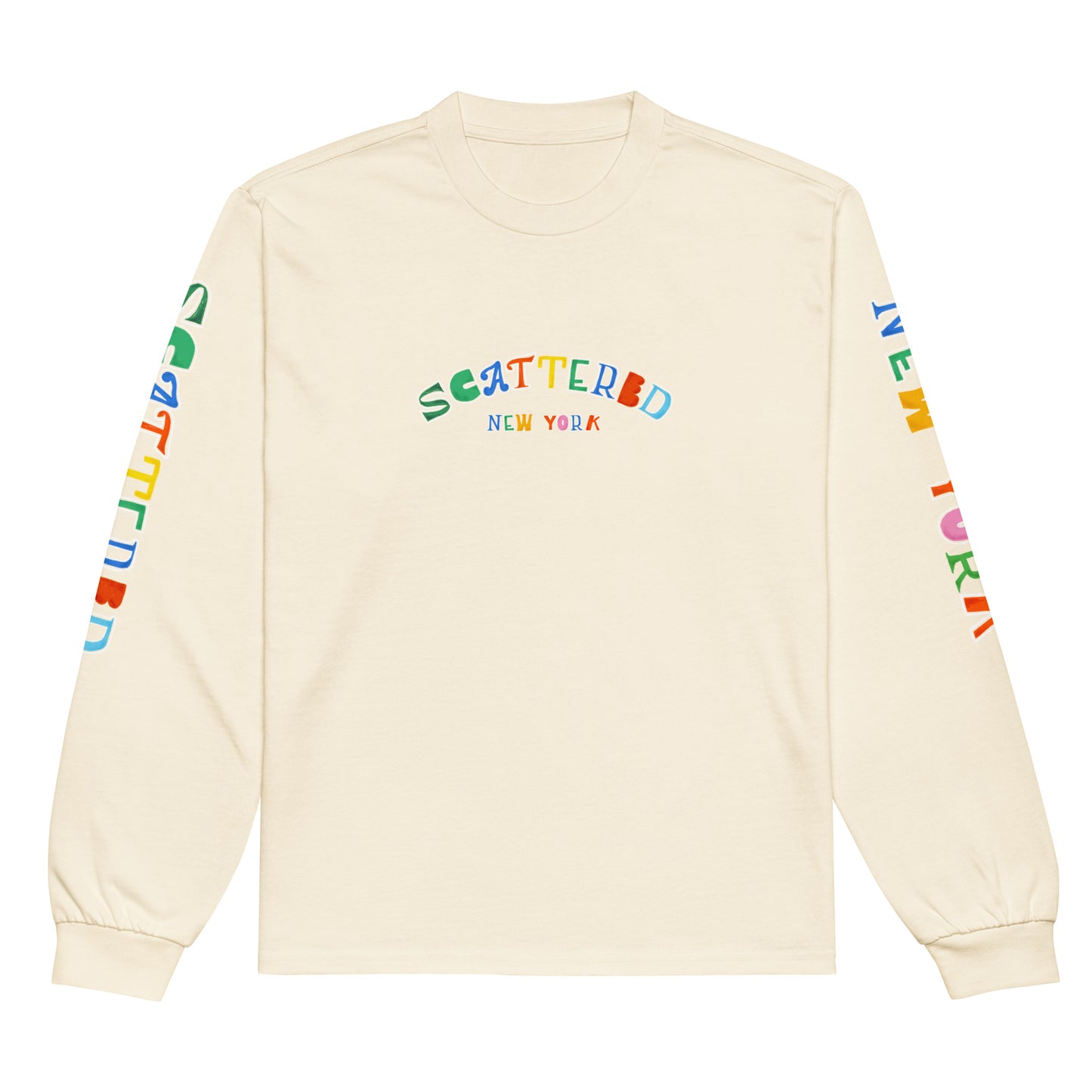 Scattered VC Logo Printed Long Sleeve Shirt