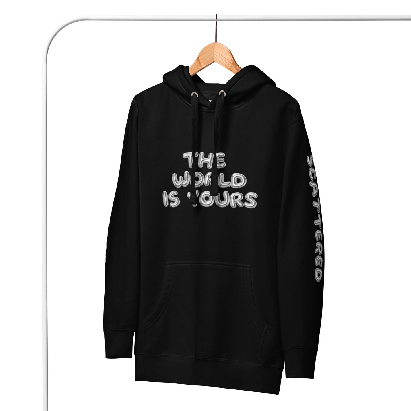 Chrome "The World is Yours" Classic Hoodie