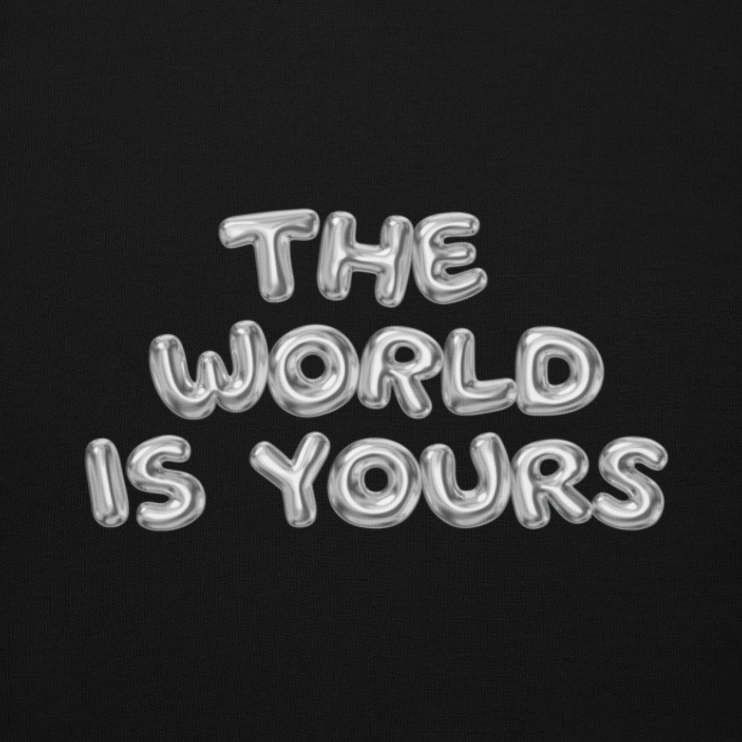 Chrome "The World is Yours" Classic Hoodie