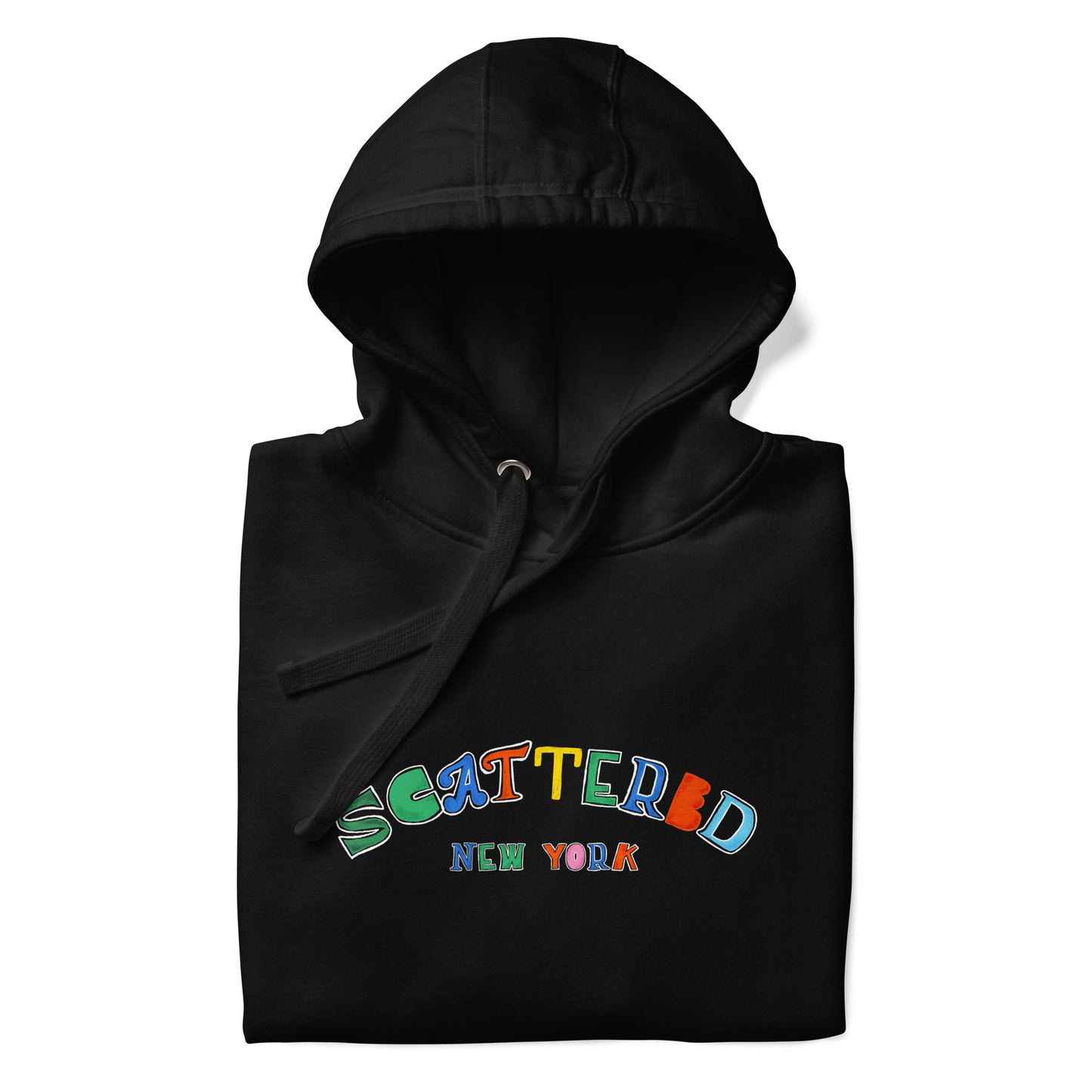 Scattered Van Cleef Style Logo Printed Classic Hoodie