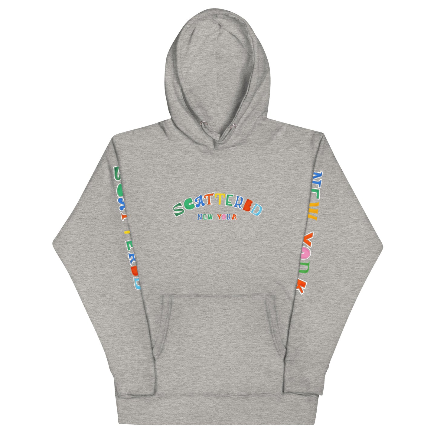 Scattered Van Cleef Style Logo Printed Classic Hoodie