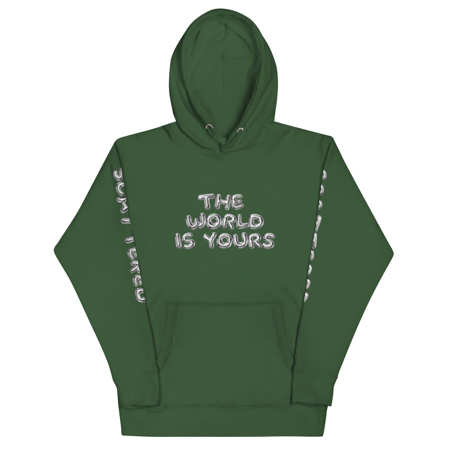 Chrome "The World is Yours" Classic Hoodie