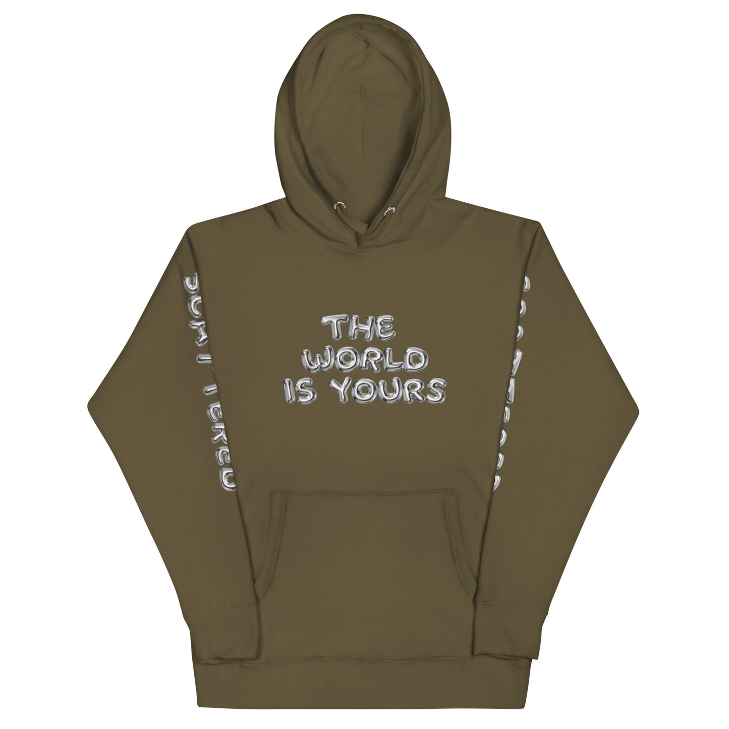 Chrome "The World is Yours" Classic Hoodie