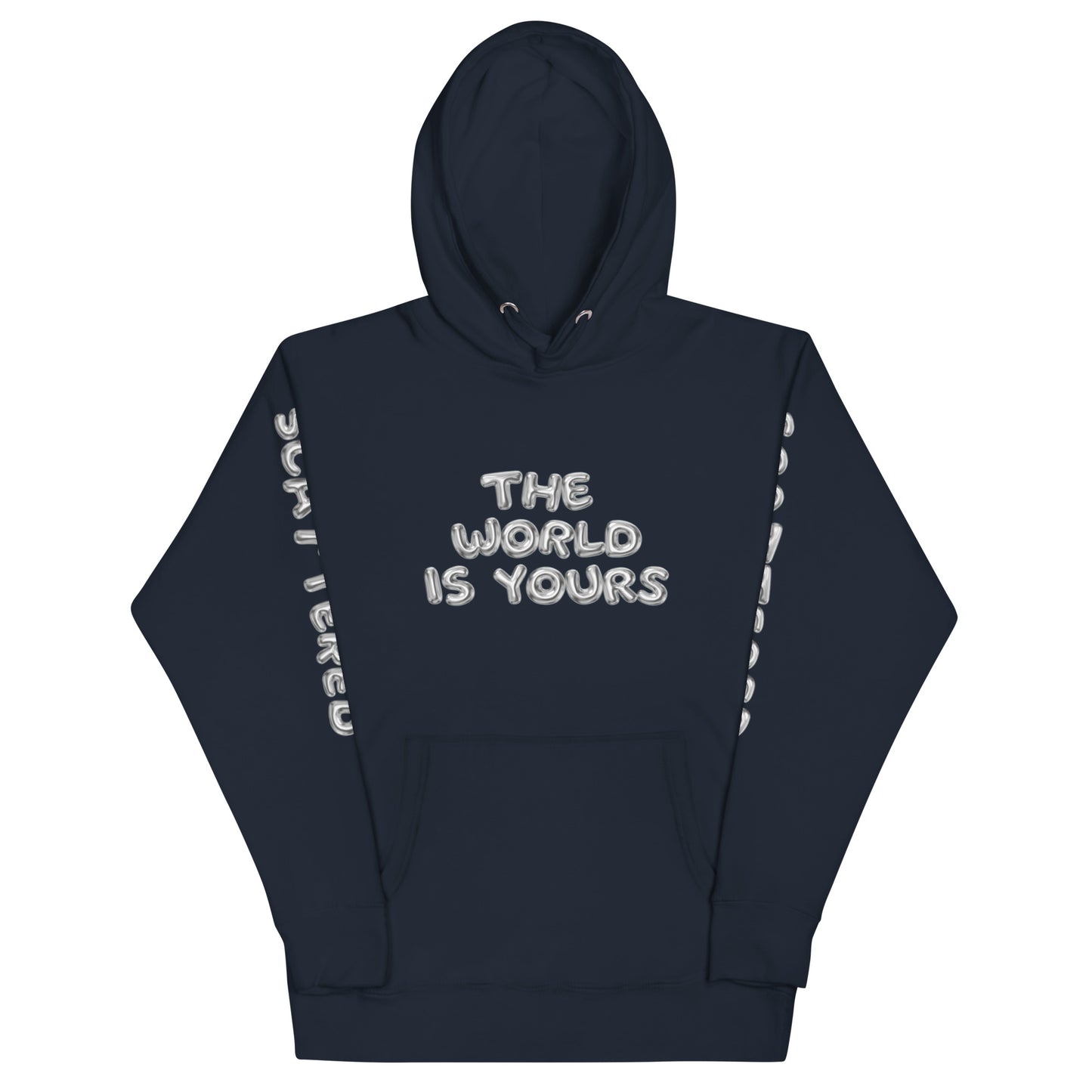 Chrome "The World is Yours" Classic Hoodie