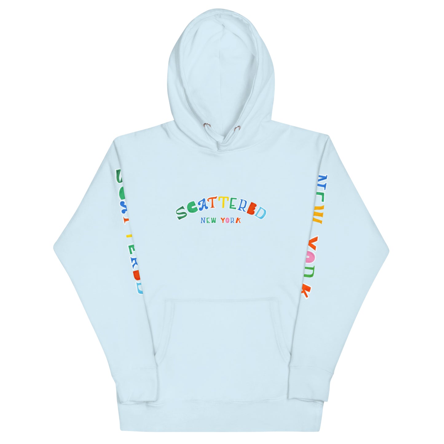 Scattered Van Cleef Style Logo Printed Classic Hoodie