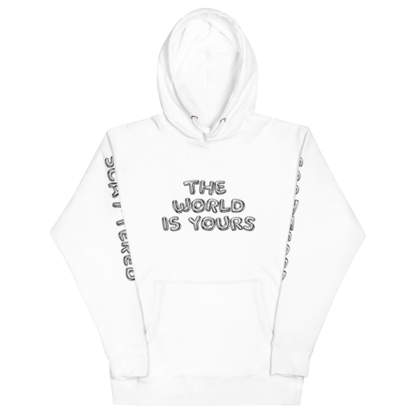 Chrome "The World is Yours" Classic Hoodie