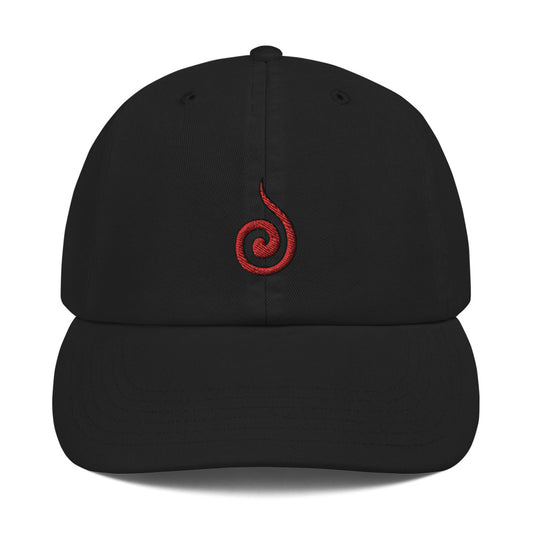 Naruto Will of Fire Embroidered Champion Dad Cap